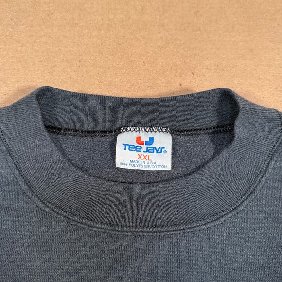 Vintage Raptor Cedar Point 90s Roller Coaster Amusement Park Crewneck Size 2XL - Picture 6 of 7